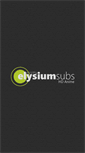 Mobile Screenshot of elysiumsubs.com
